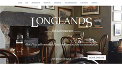 Desktop Screenshot of longlandshotel.co.uk